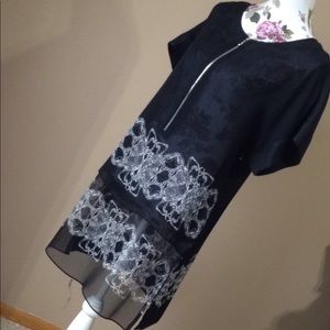 Thomas Wylde sheer top Small